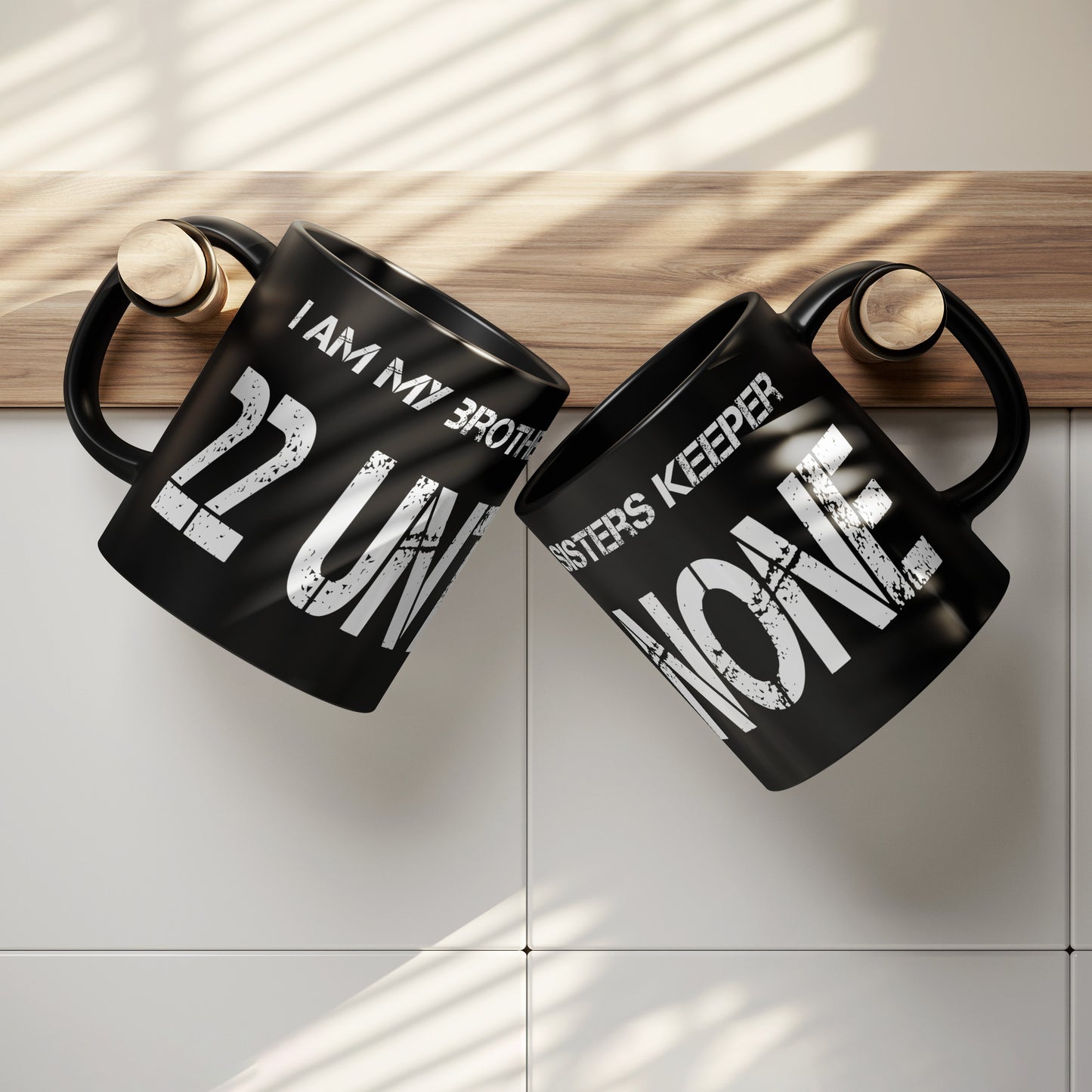 110z Black Full Wrap Mug