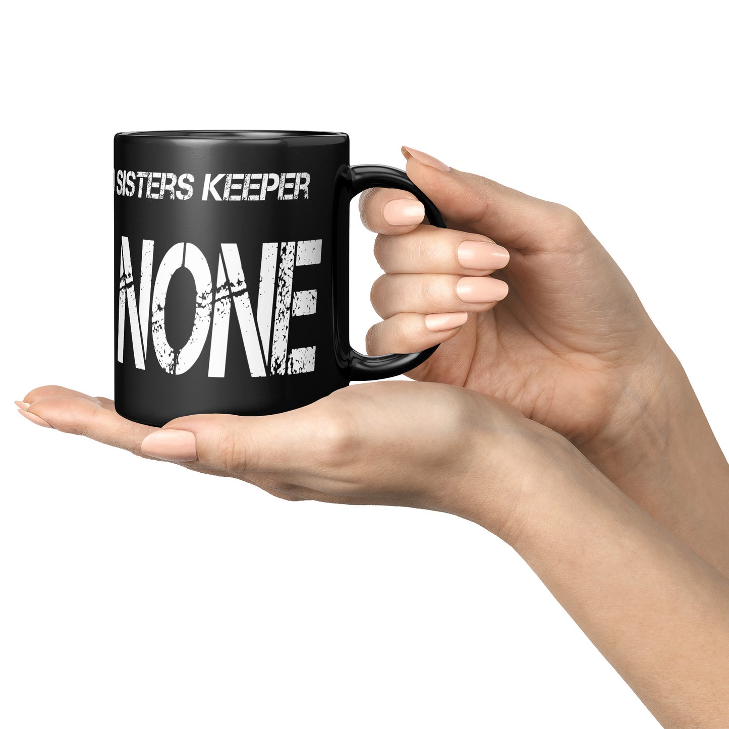110z Black Full Wrap Mug