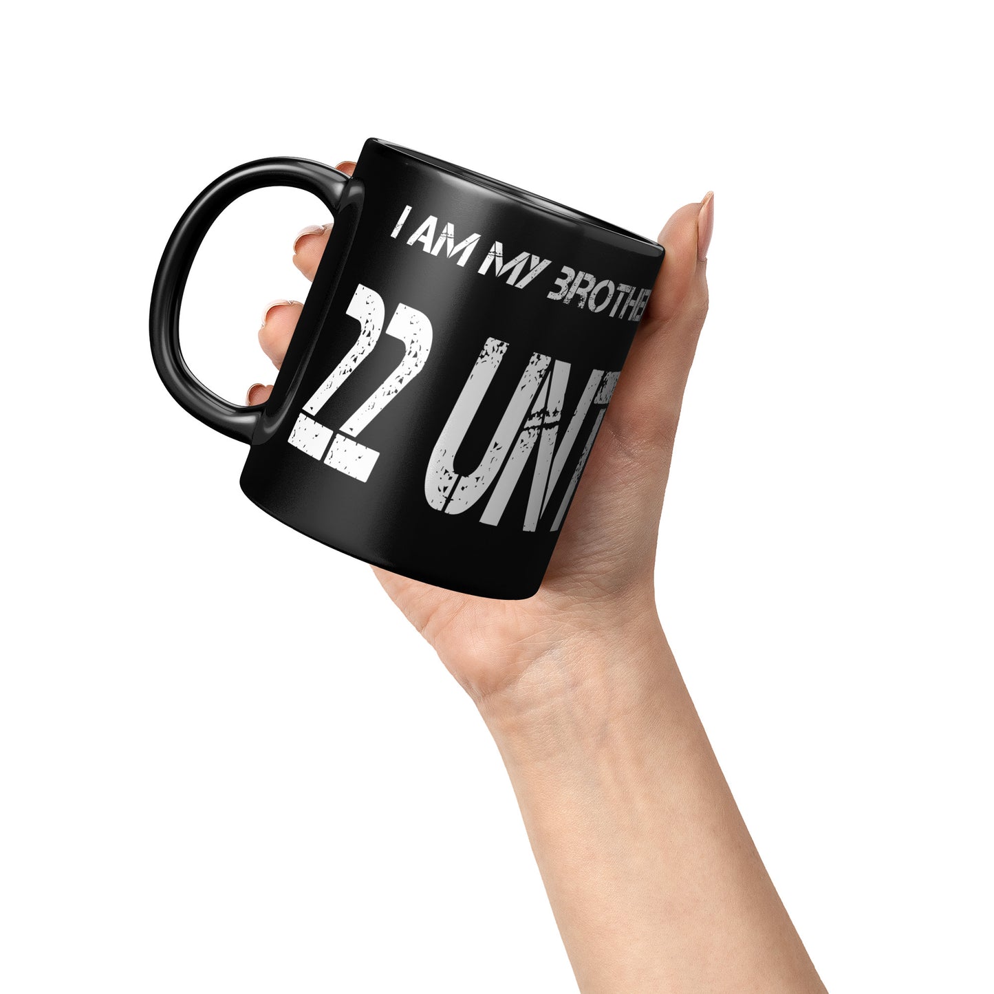 110z Black Full Wrap Mug