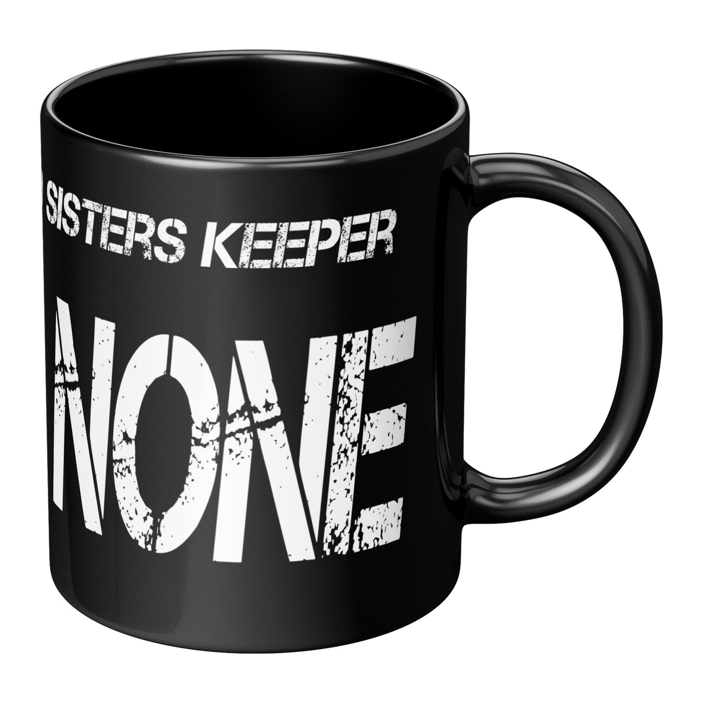 110z Black Full Wrap Mug
