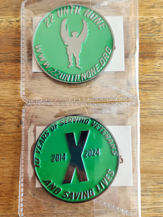 10th Anniversary Challenge Coin