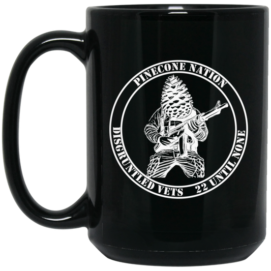 BM15OZ 15oz Black Mug
