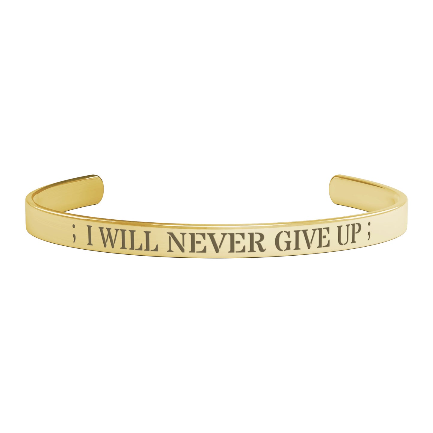 I Will Not Give Up Bracelet