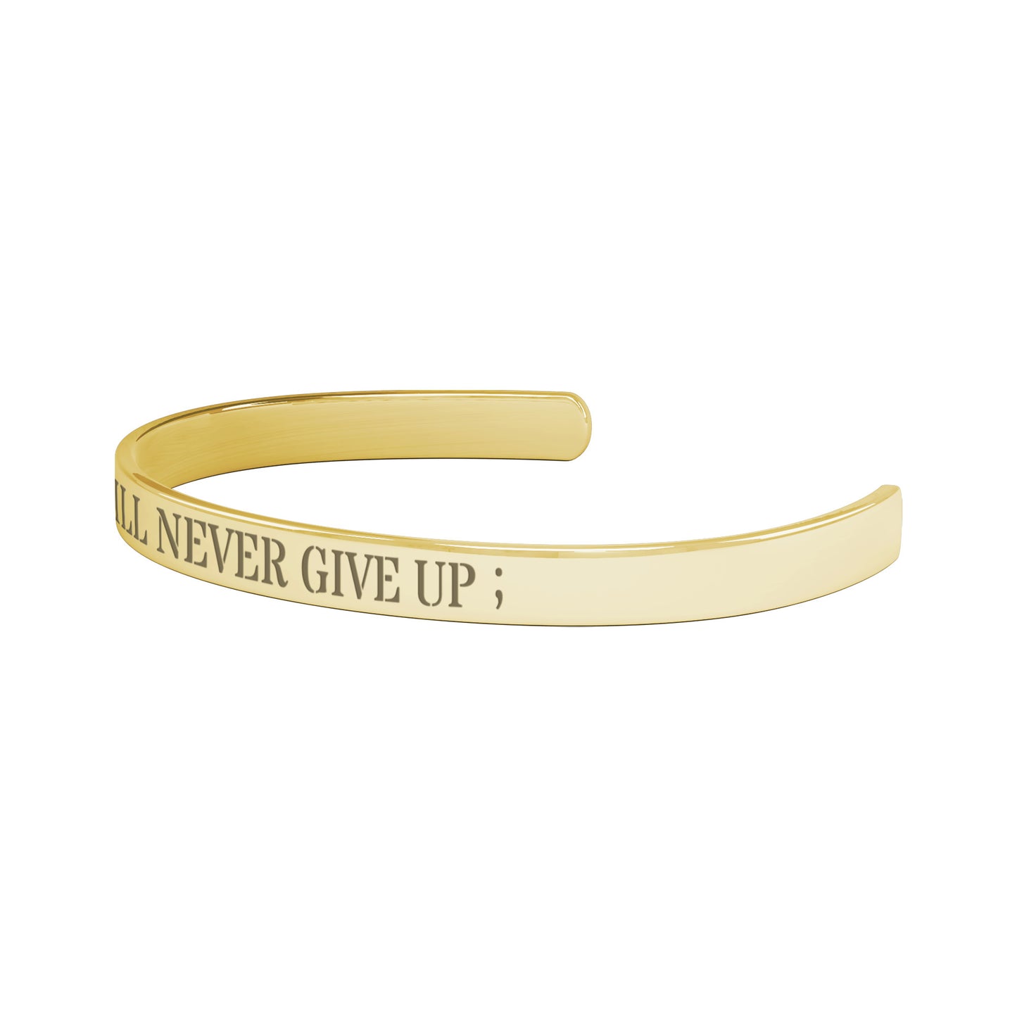 I Will Not Give Up Bracelet