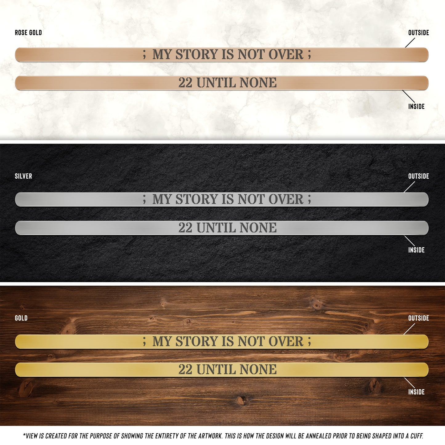 My Story Is Not Over Bracelet