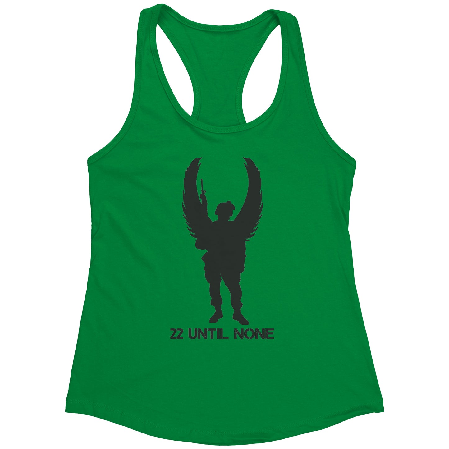 Next Level Racerback Tank - Black Logo V2