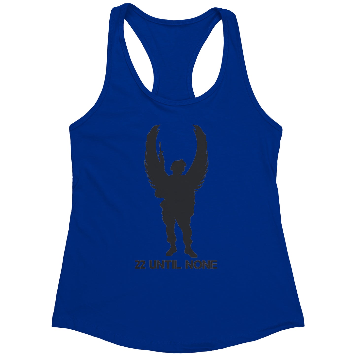 Next Level Racerback Tank - Black Logo V2