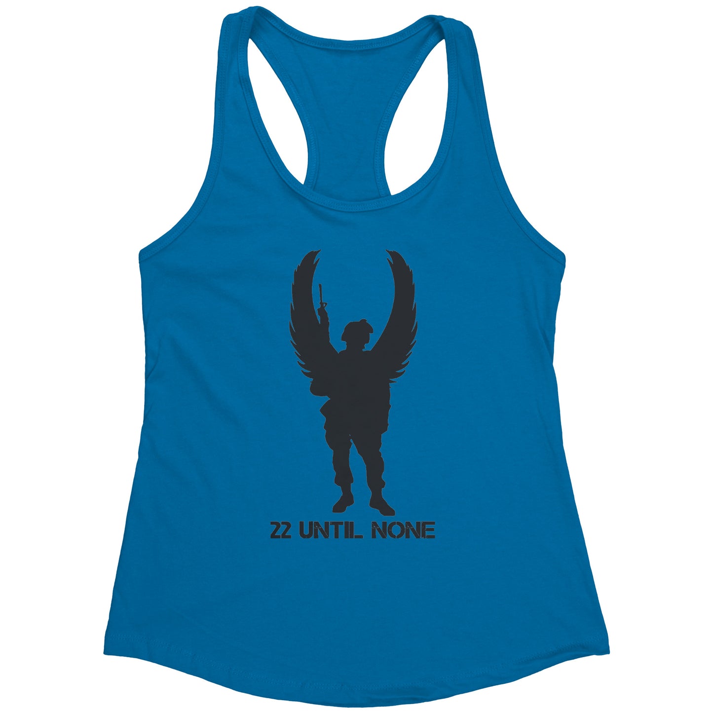 Next Level Racerback Tank - Black Logo V2