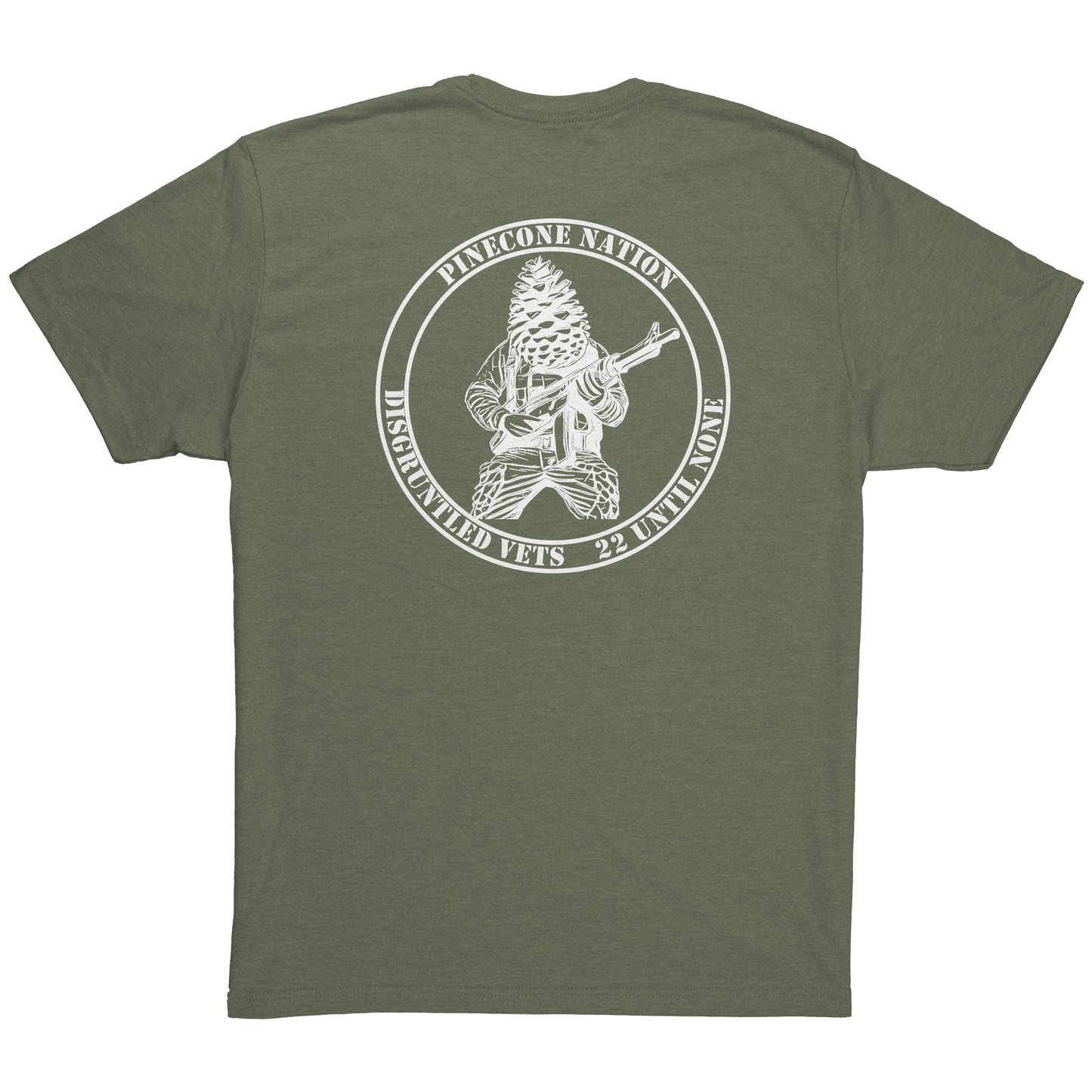 Pinecone Nation - Mens Next Level Triblend Tshirt
