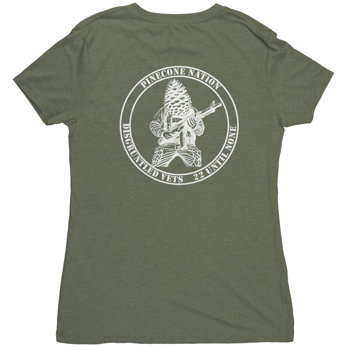 Pinecone Nation - Women's Next Level Triblend Tshirt