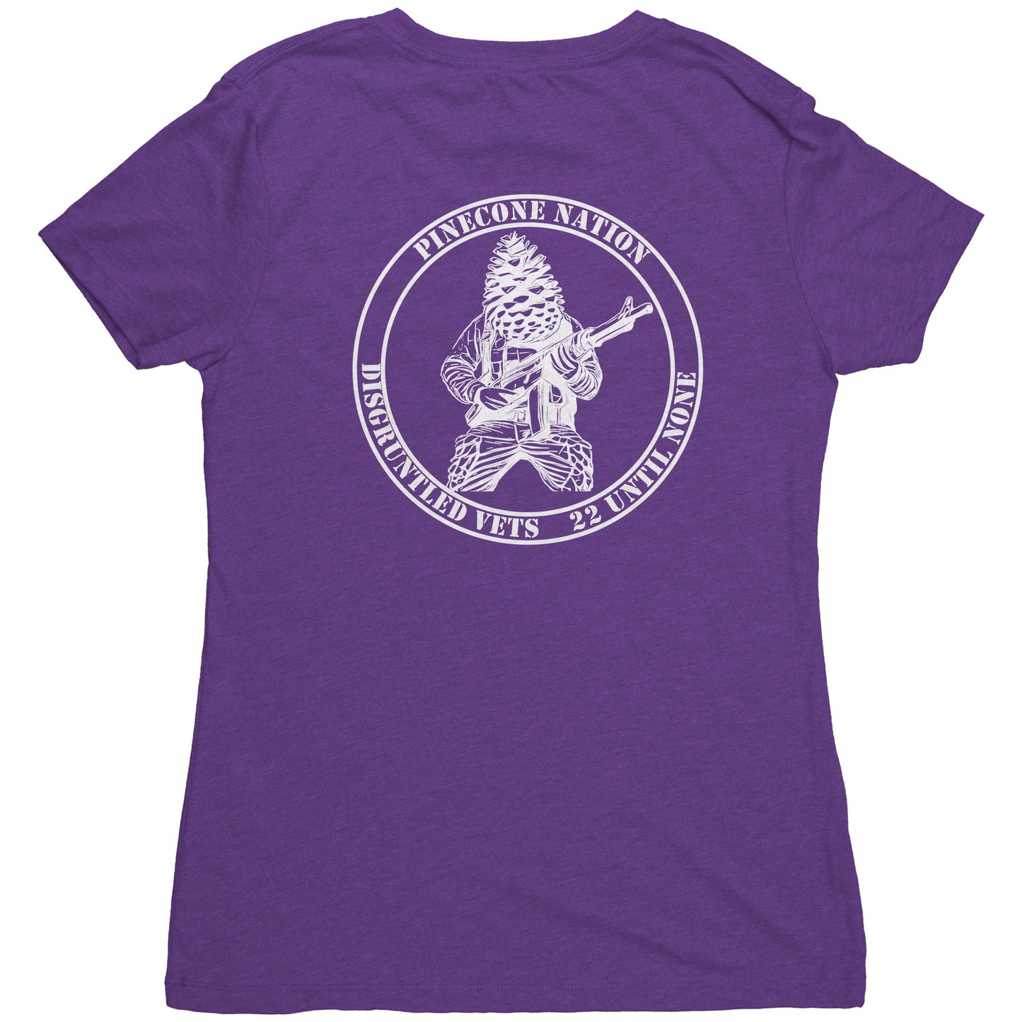Pinecone Nation - Women's Next Level Triblend Tshirt