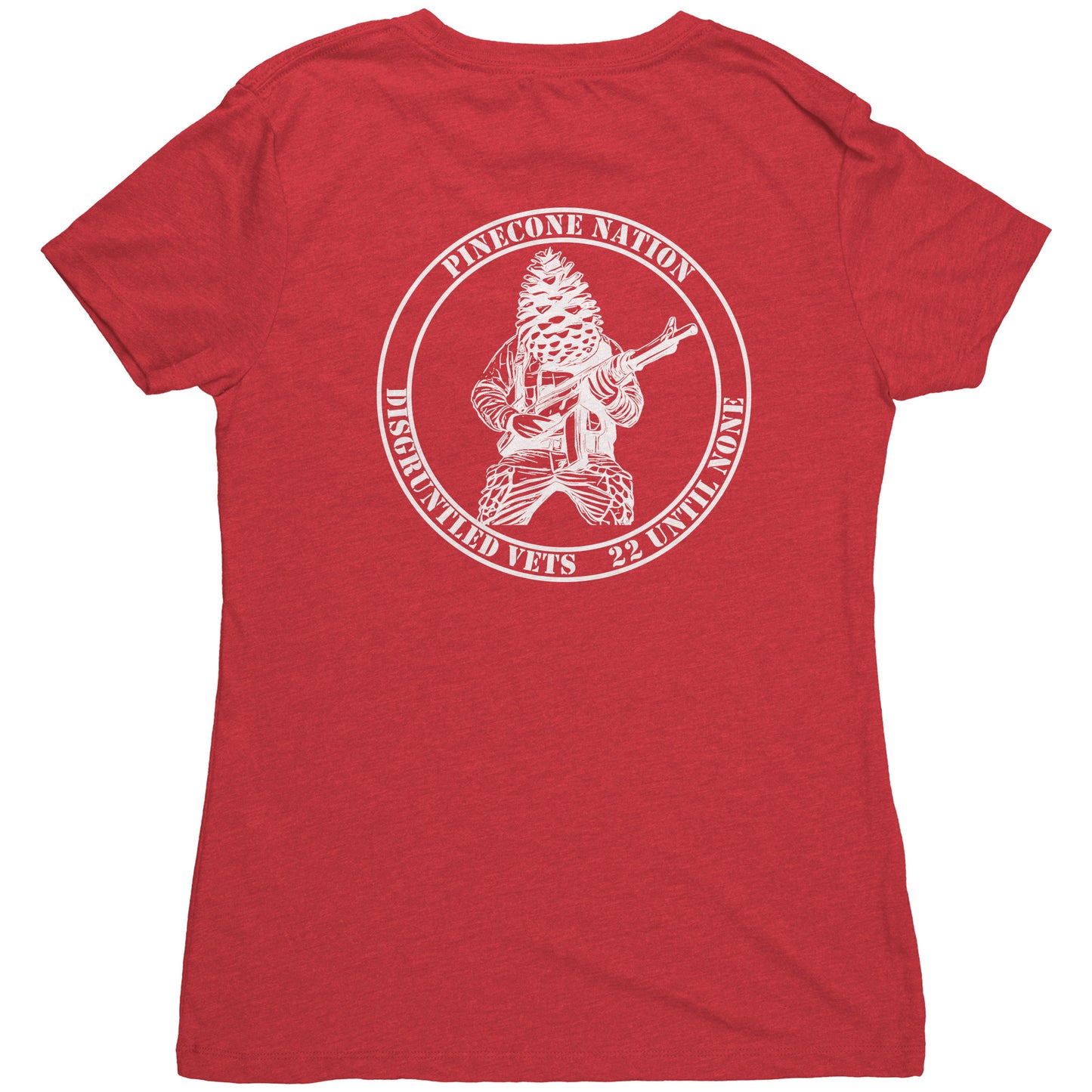Pinecone Nation - Women's Next Level Triblend Tshirt