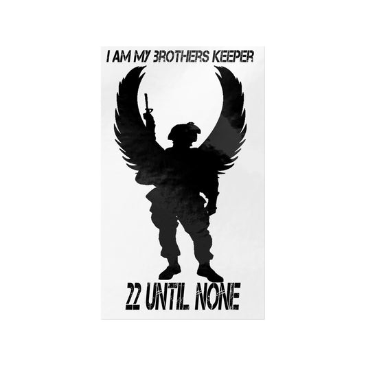Rectangle Vinyl Decal Black Logo