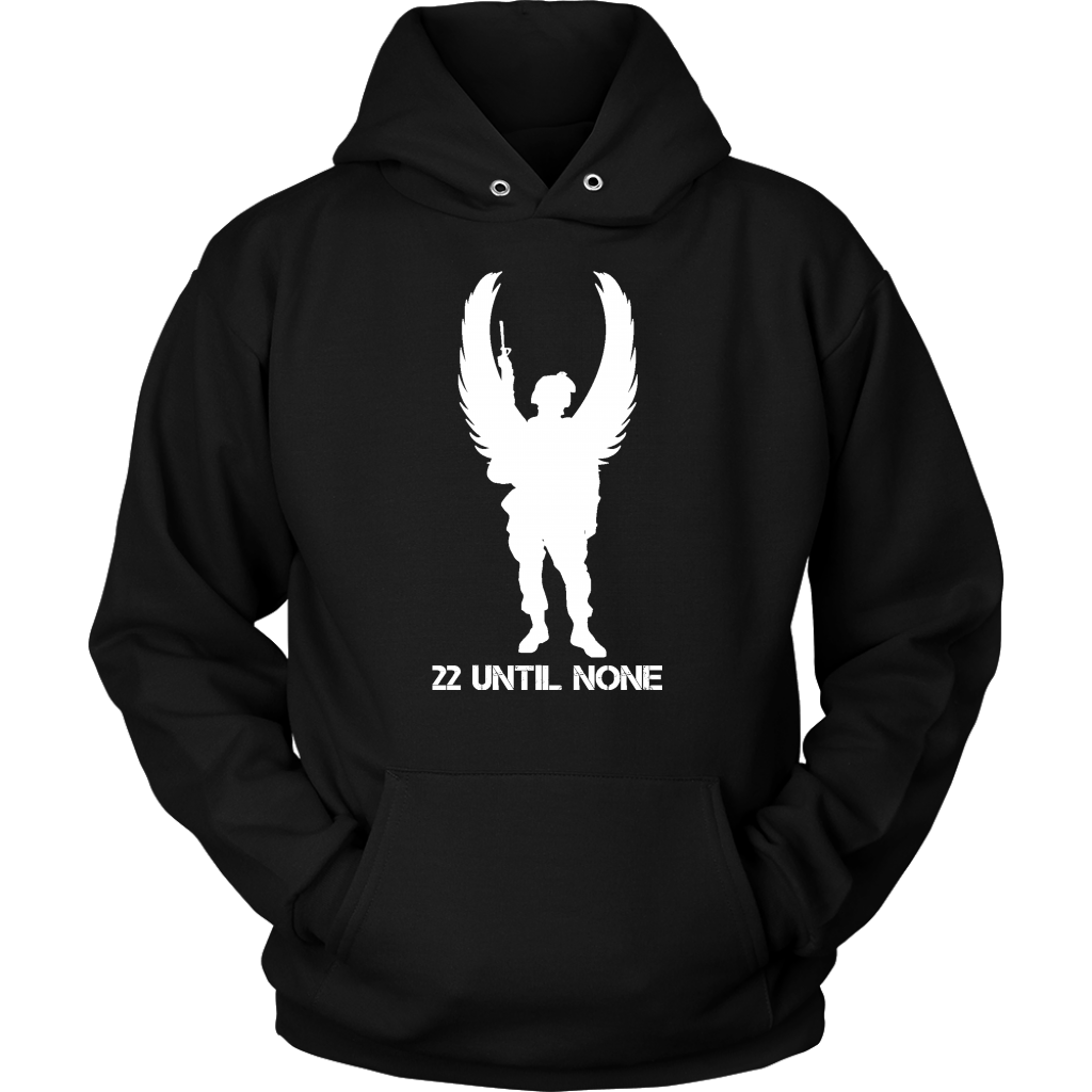 Unisex hoodie - white logo