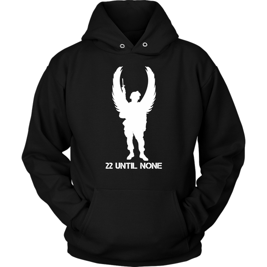 Unisex hoodie - white logo