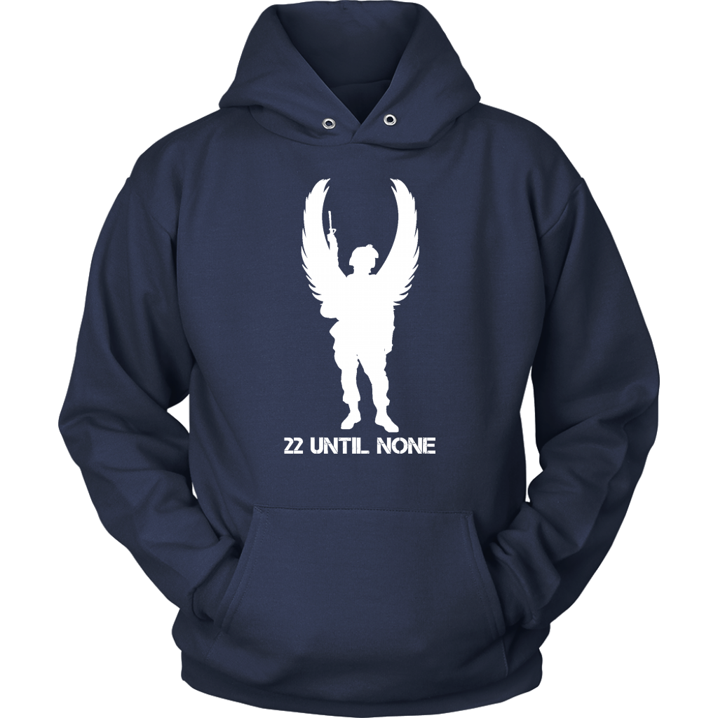 Unisex hoodie - white logo