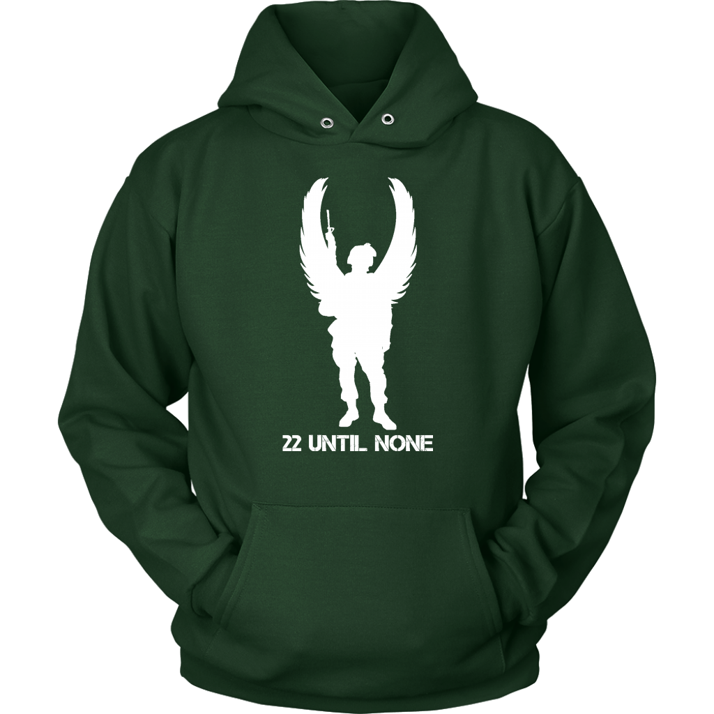 Unisex hoodie - white logo