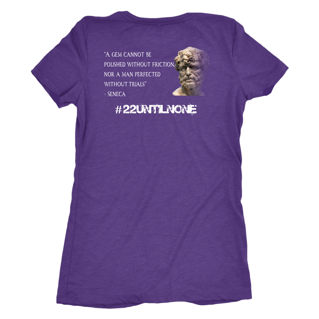 Women's Triblend - Stoics - Seneca - A Gem Polished