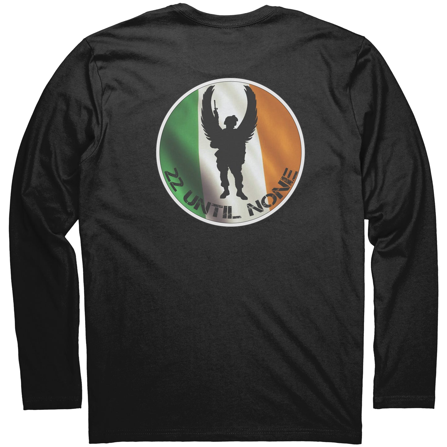 Next Level Long Sleeve - Flag Logo - Ireland