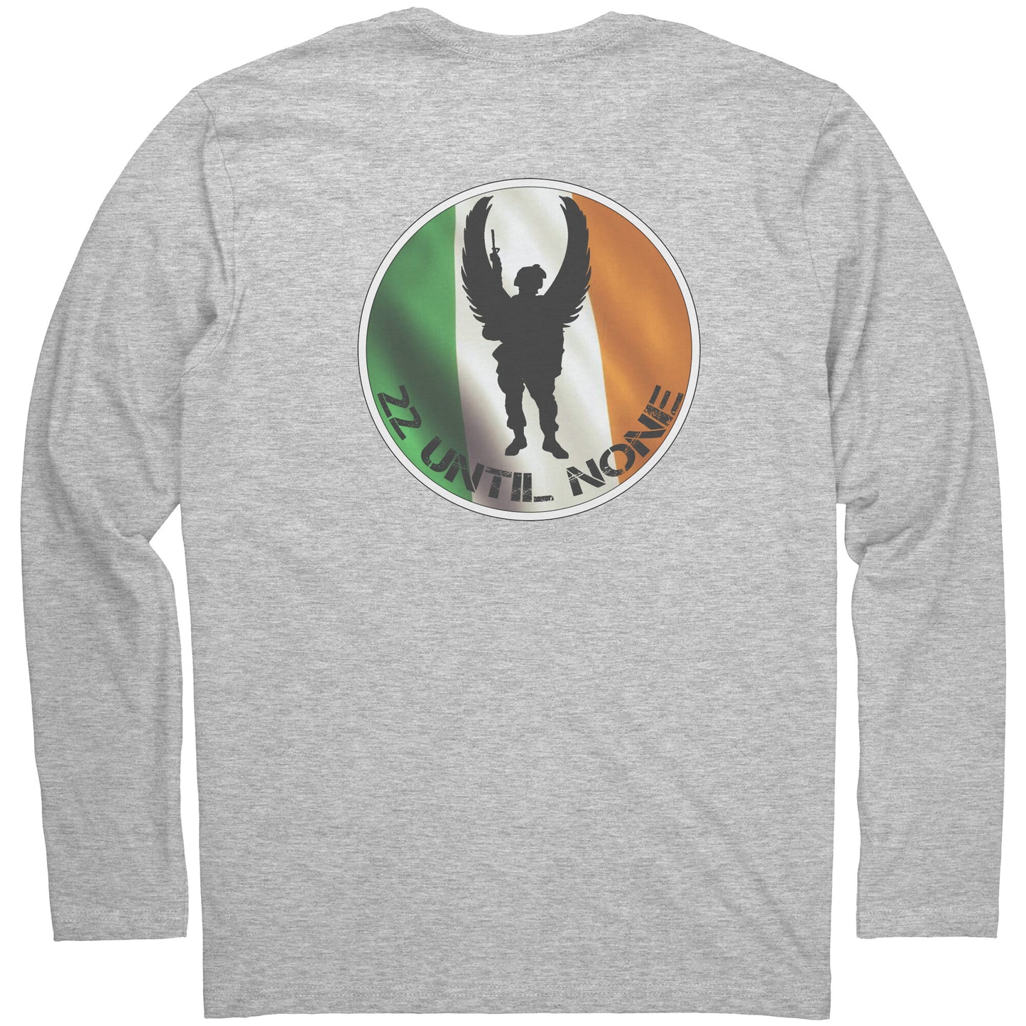 Next Level Long Sleeve - Flag Logo - Ireland