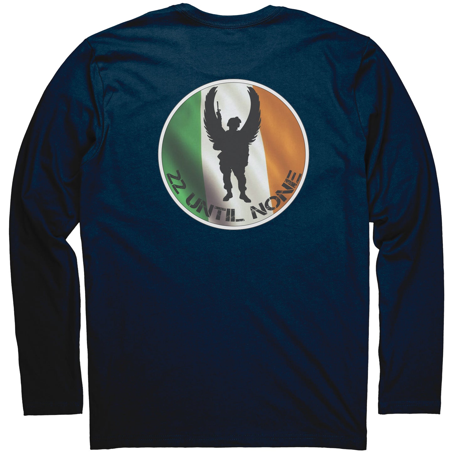 Next Level Long Sleeve - Flag Logo - Ireland