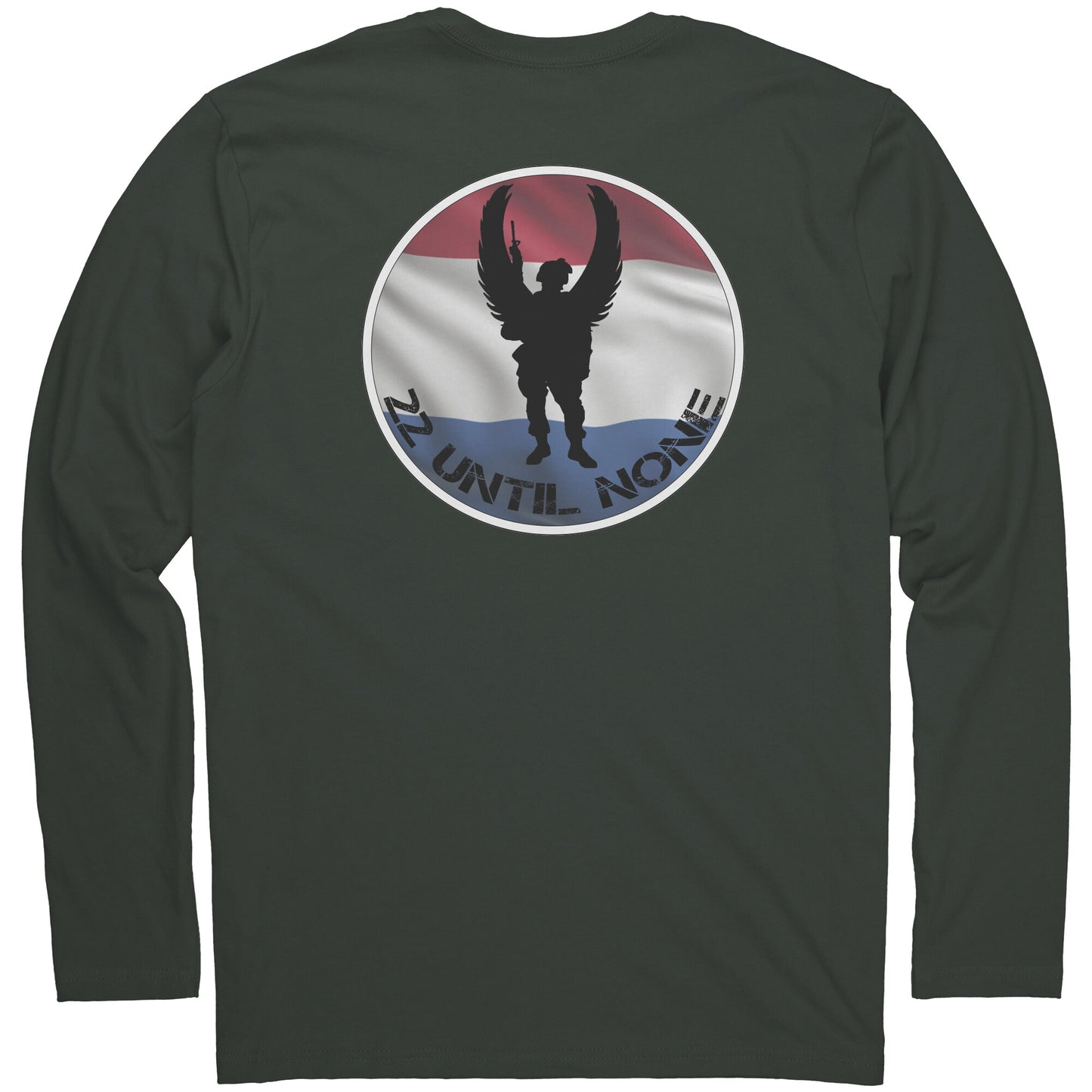 Next Level Long Sleeve - Flag Logo - Netherlands
