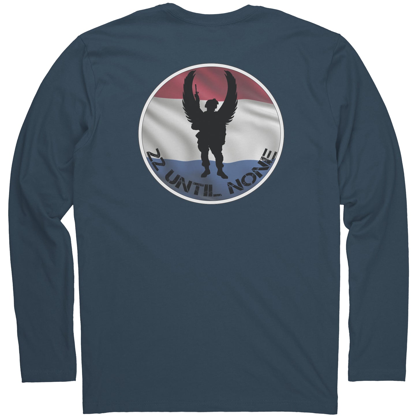 Next Level Long Sleeve - Flag Logo - Netherlands