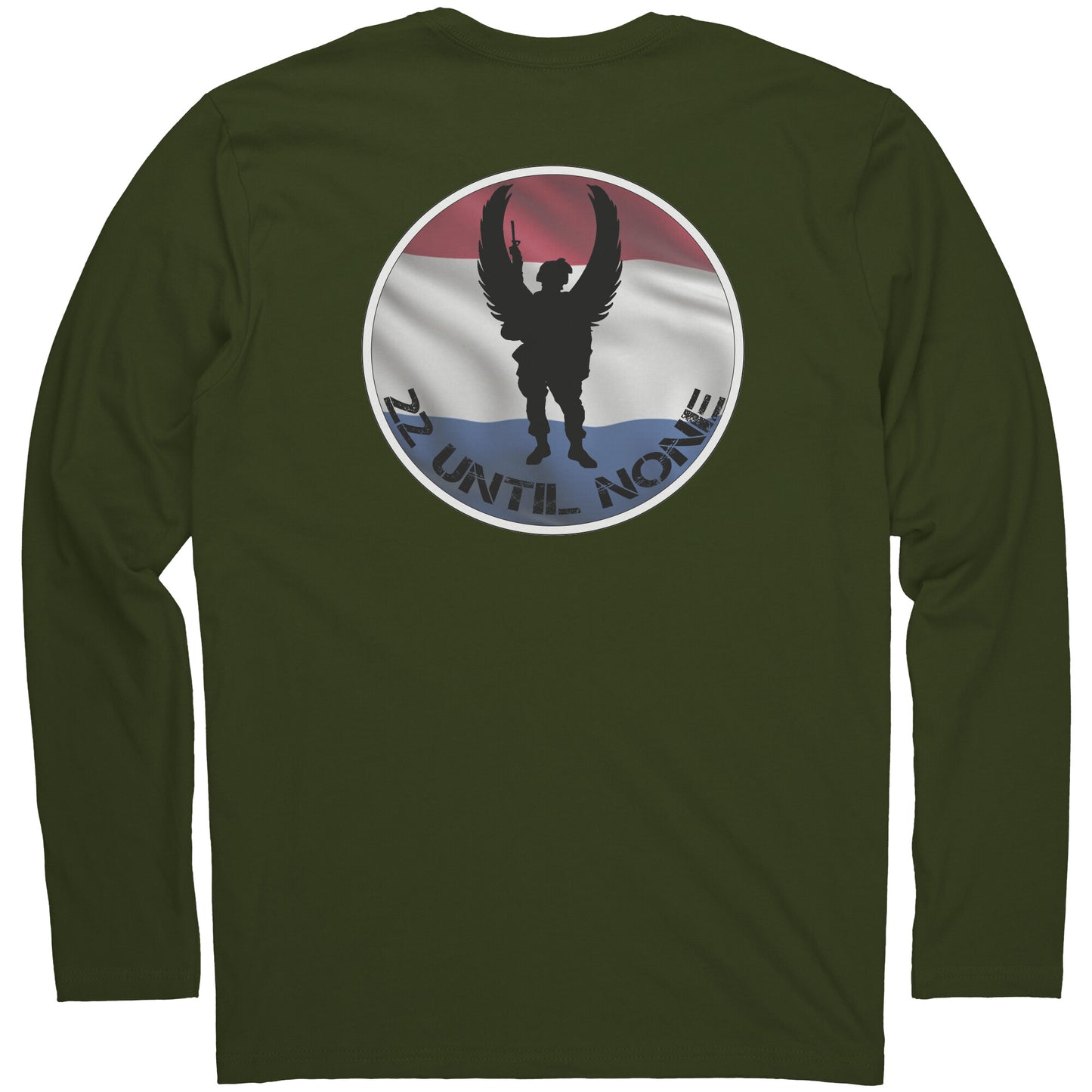 Next Level Long Sleeve - Flag Logo - Netherlands