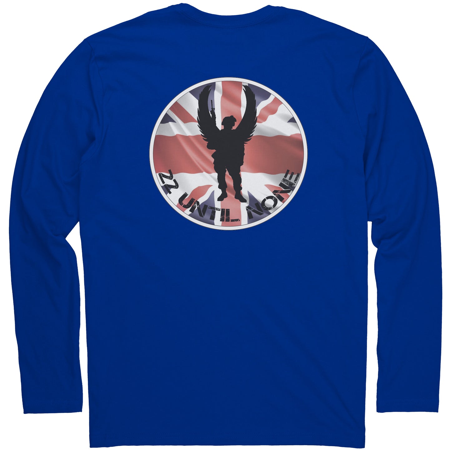 Next Level Long Sleeve - Flag Logo - UK