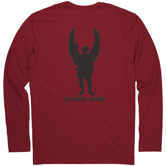 Next Level Long Sleeve Shirt - Black Logo