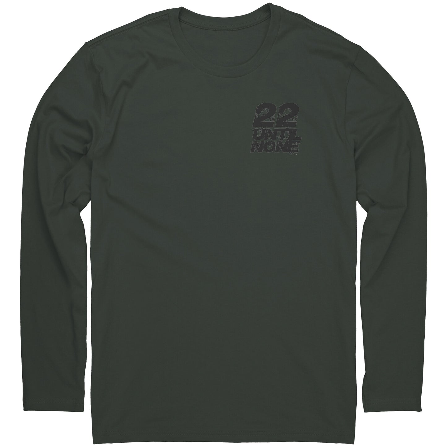 Next Level Long Sleeve Shirt - Black Logo