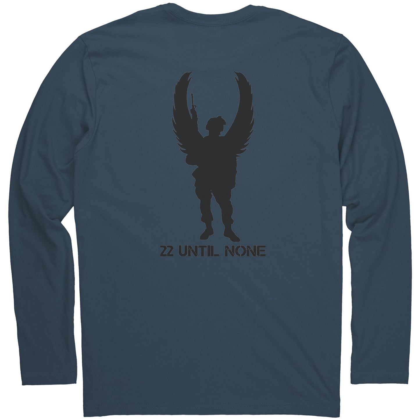 Next Level Long Sleeve Shirt - Black Logo
