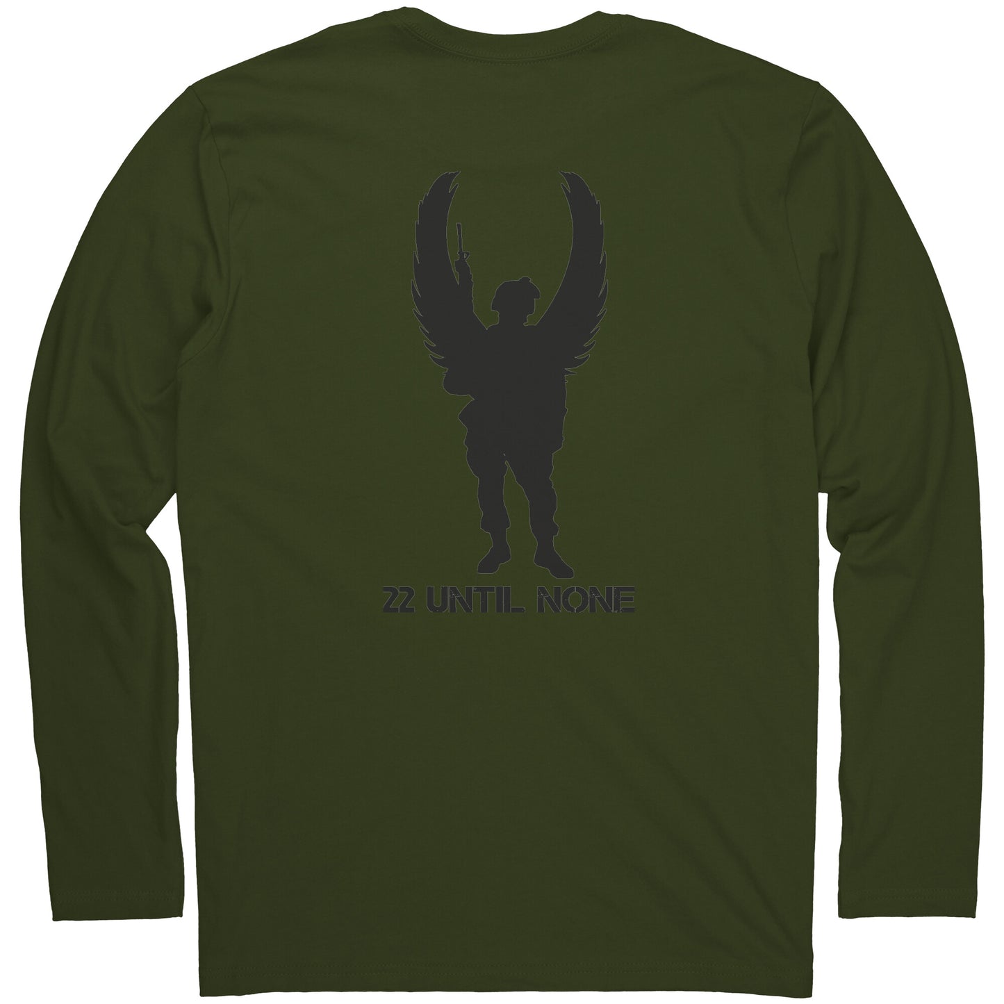 Next Level Long Sleeve Shirt - Black Logo