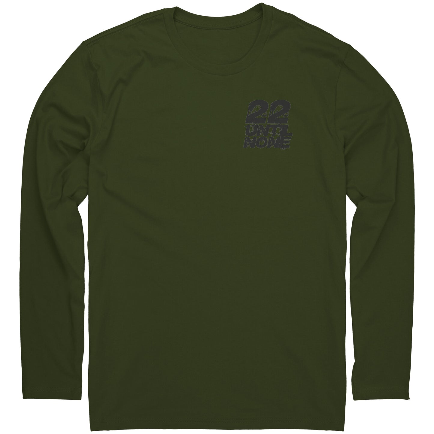 Next Level Long Sleeve Shirt - Black Logo