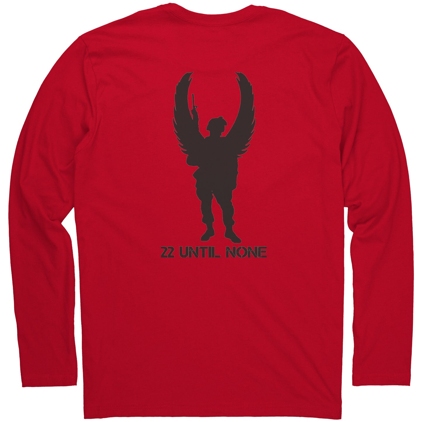 Next Level Long Sleeve Shirt - Black Logo