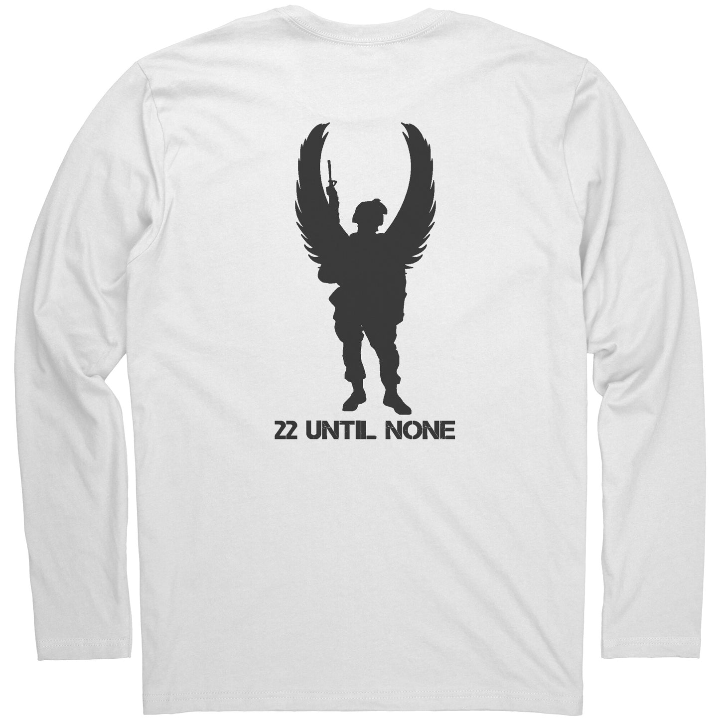 Next Level Long Sleeve Shirt - Black Logo