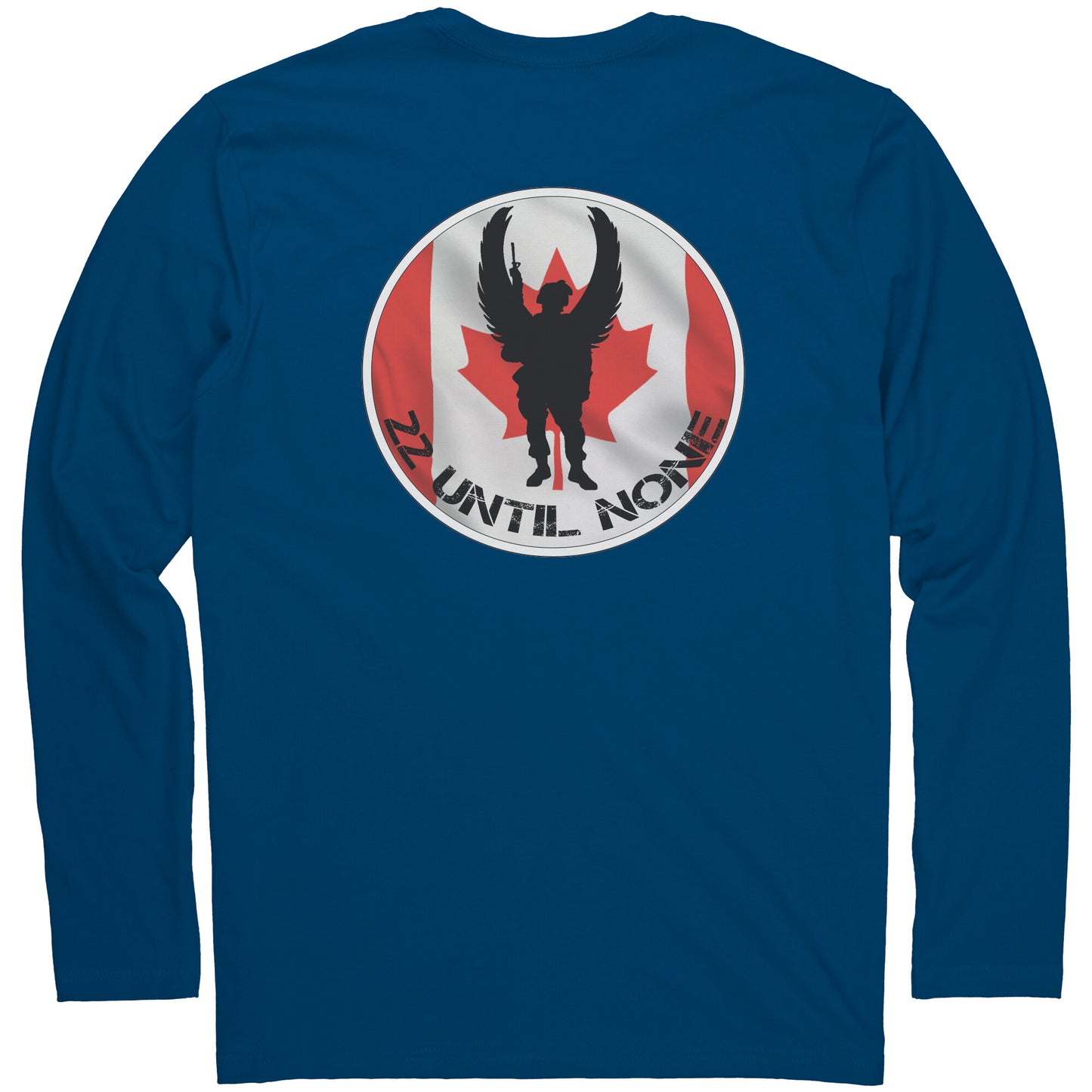 Next Level Long Sleve - Flag Logo - Canada
