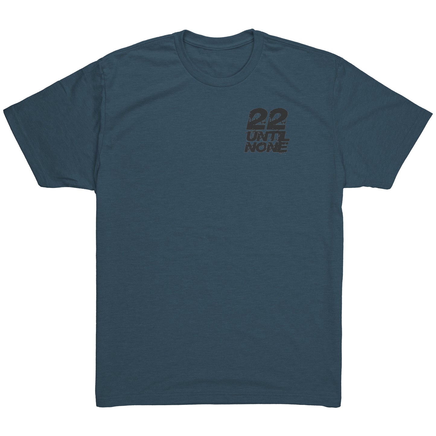 Next Level Mens Tri Blend Shirt - Black Logo
