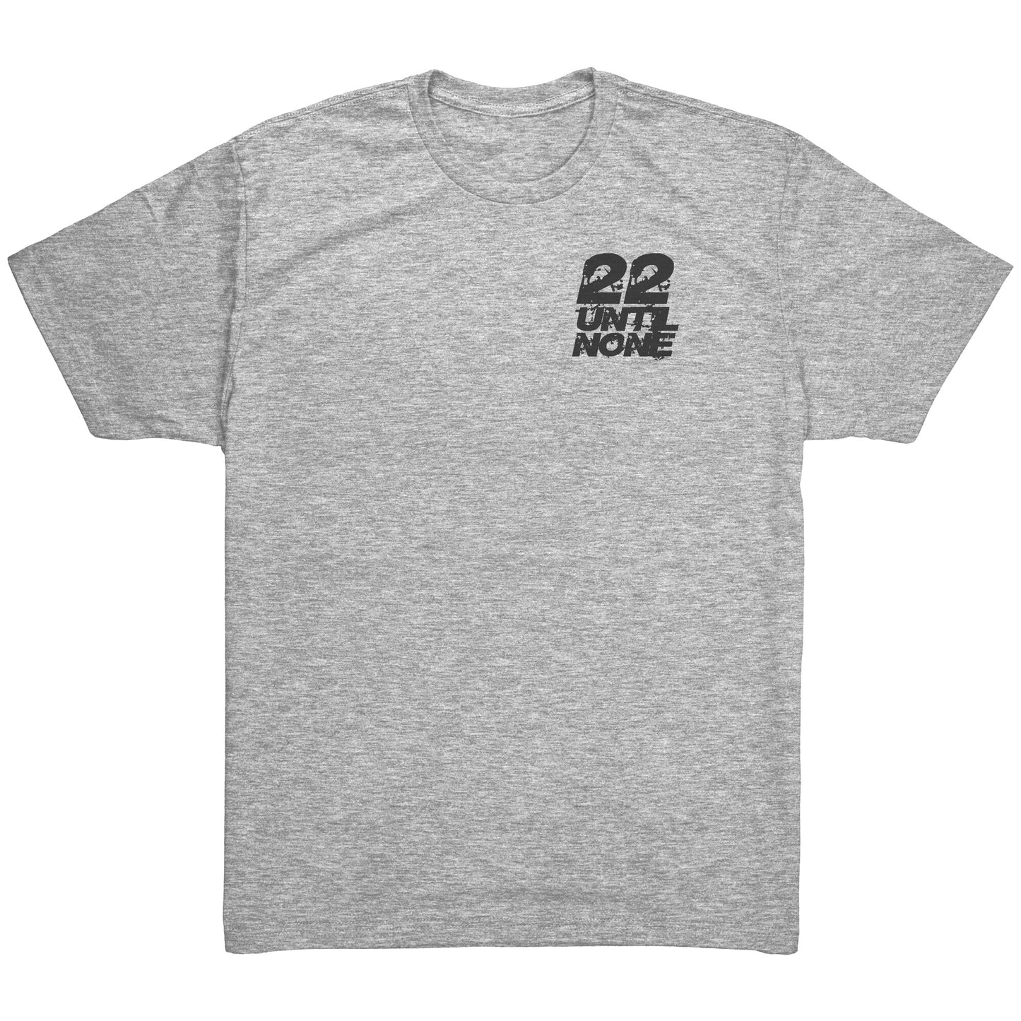 Next Level Mens Tri Blend Shirt - Black Logo