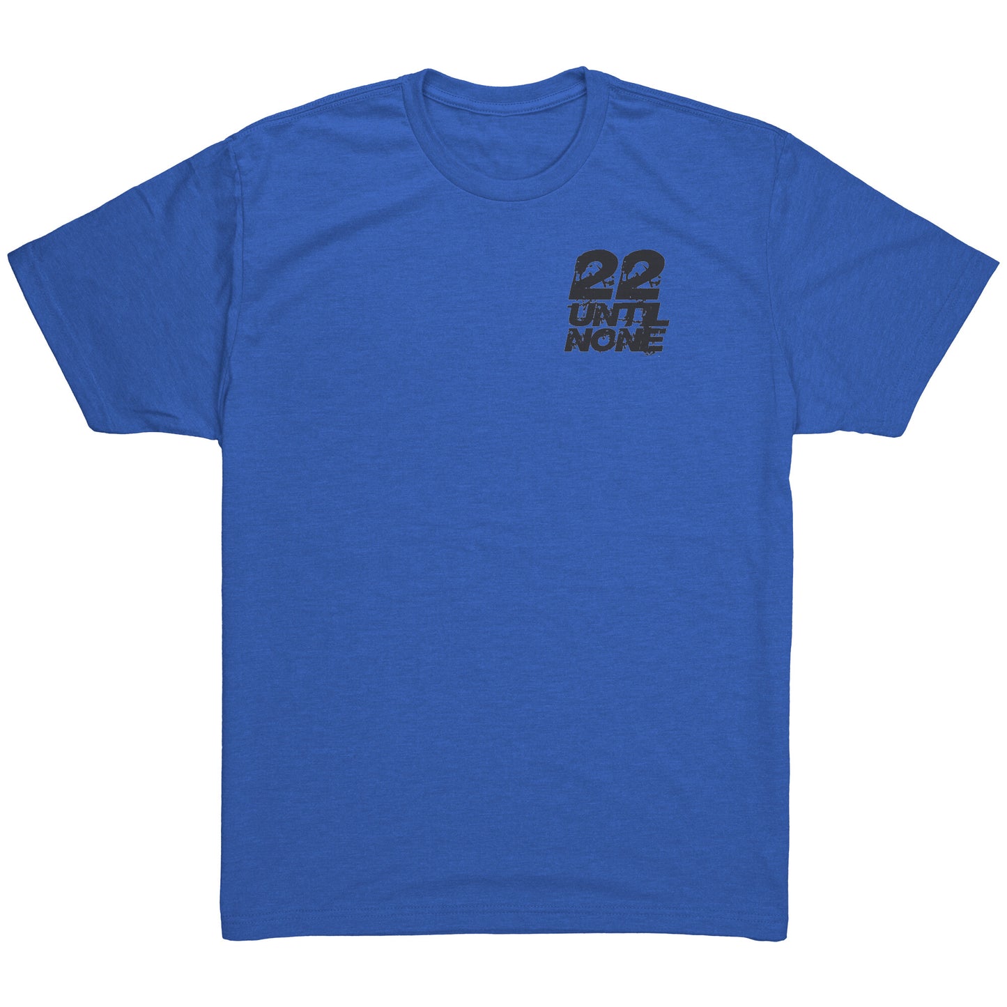 Next Level Mens Tri Blend Shirt - Black Logo