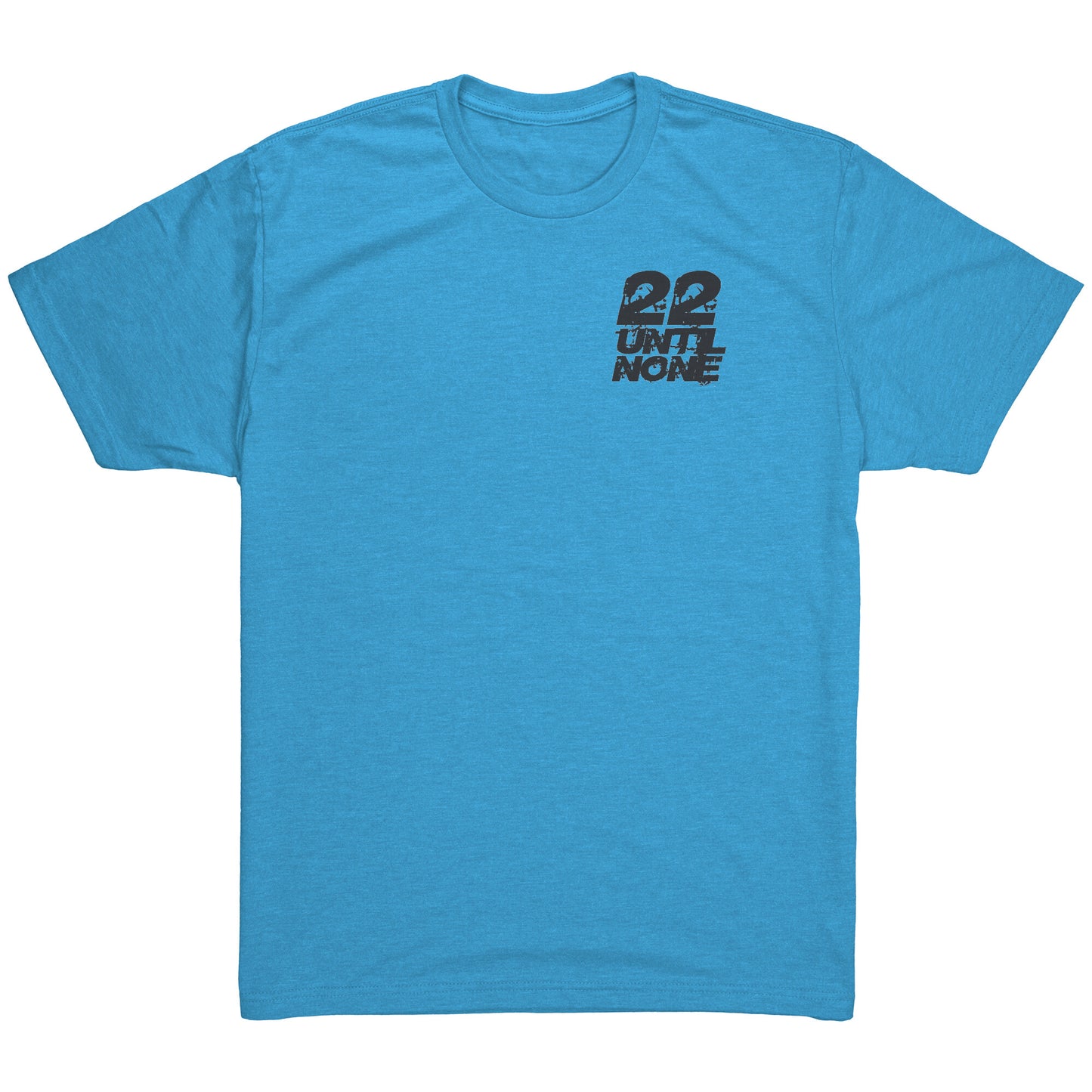 Next Level Mens Tri Blend Shirt - Black Logo