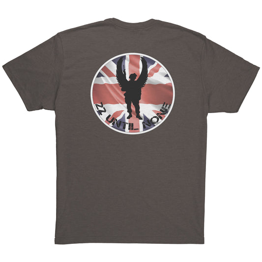 Next Level Men's Triblend - Flag Logo - UK