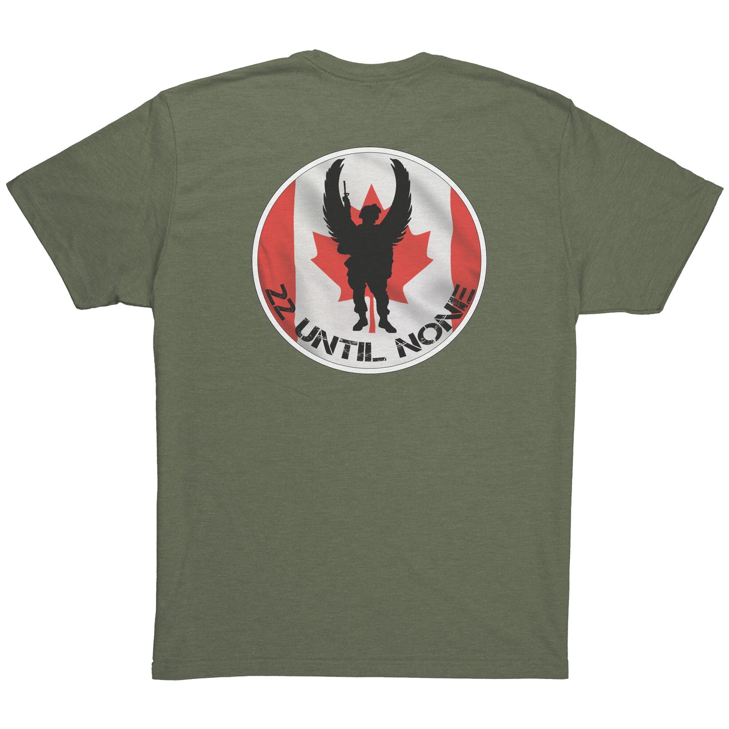 Next Level Men's Triblend - Flag Logo - Canada