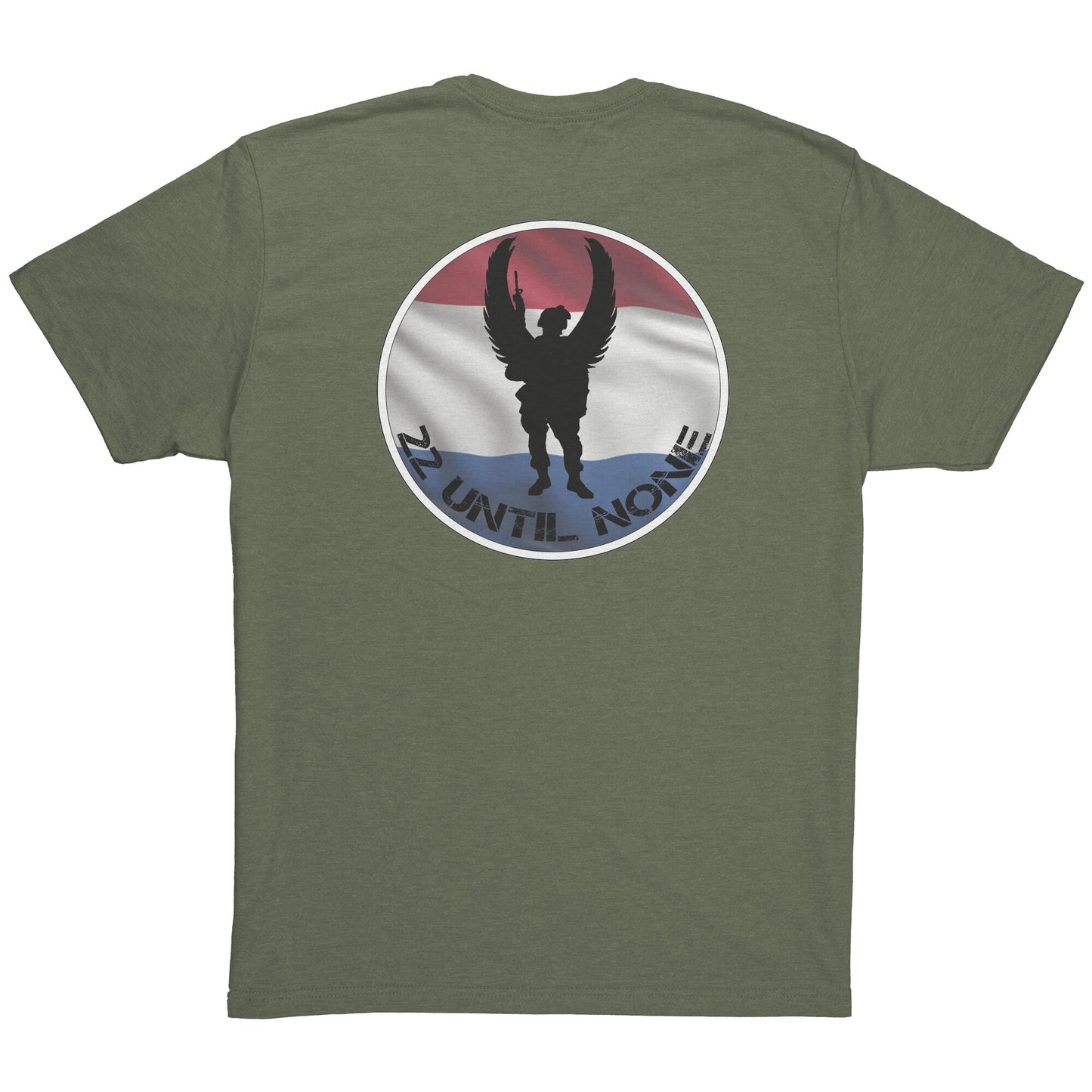 Next Level Men's Triblend - Flag Logo - Netherlands