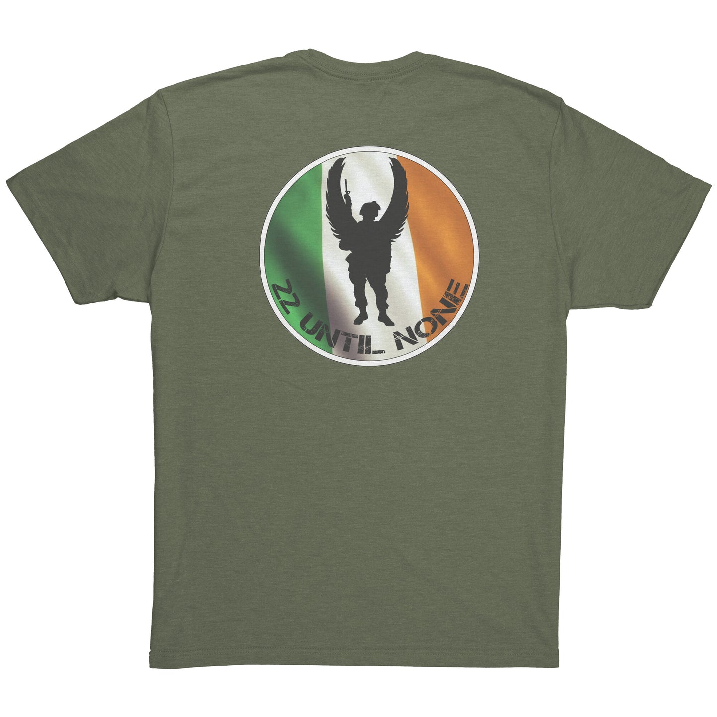 Next Level Men's Triblend - Flag Logo - Ireland