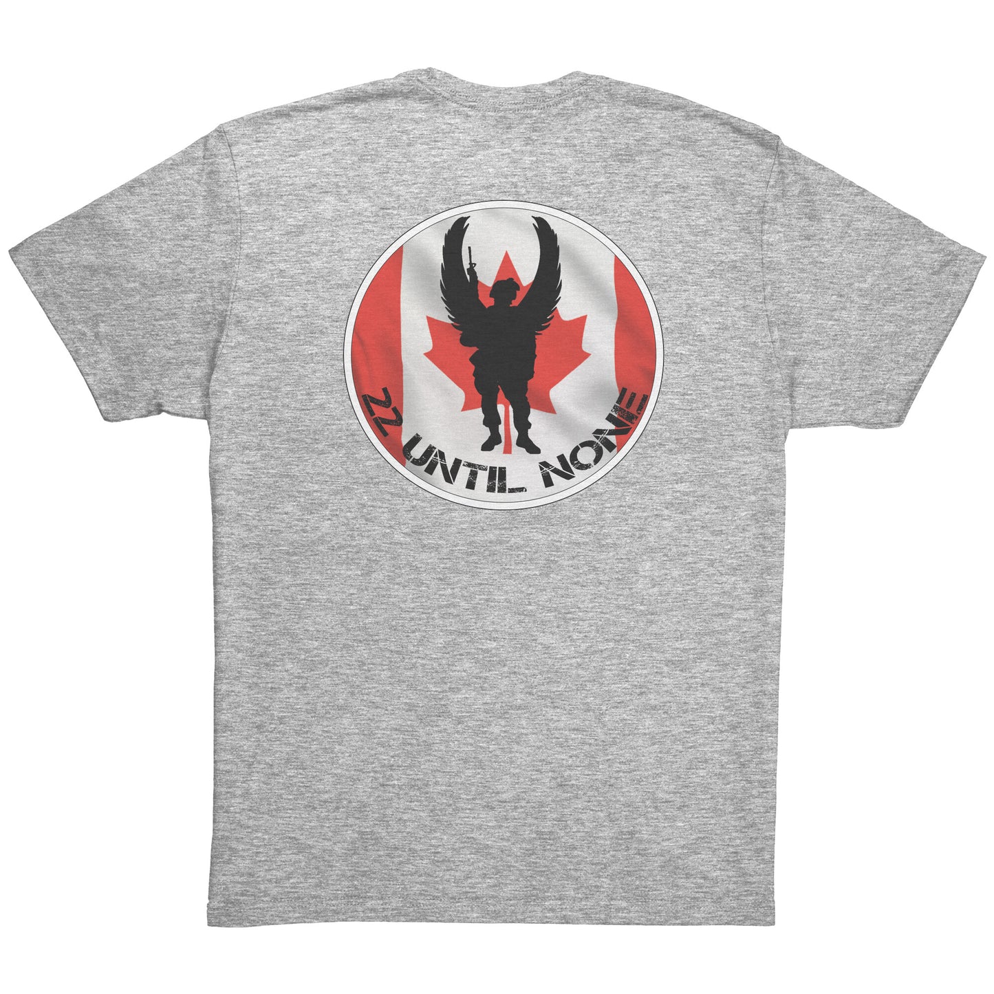 Next Level Men's Triblend - Flag Logo - Canada