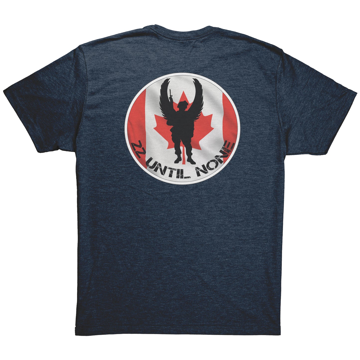 Next Level Men's Triblend - Flag Logo - Canada