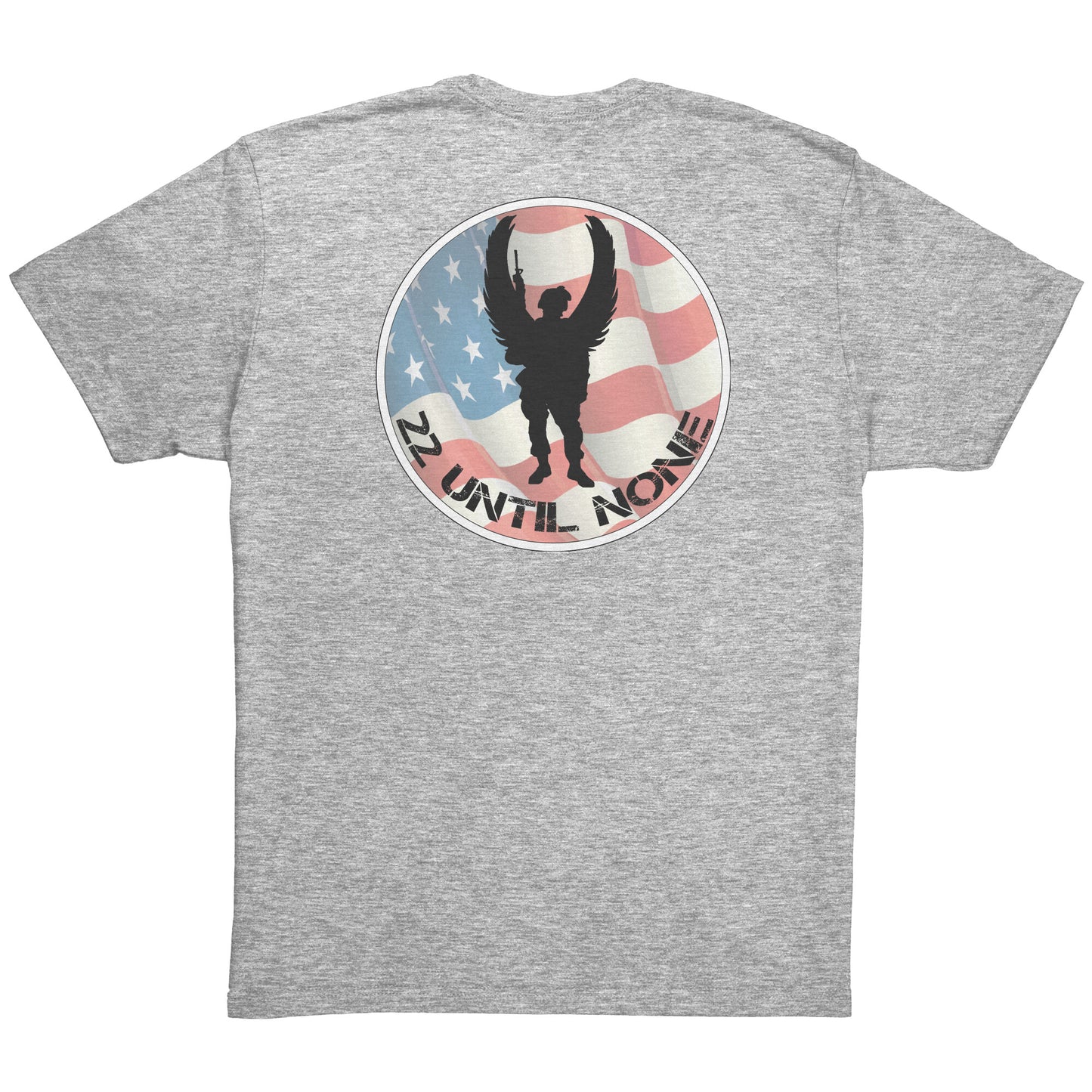 Next Level Men's Triblend - Flag Logo