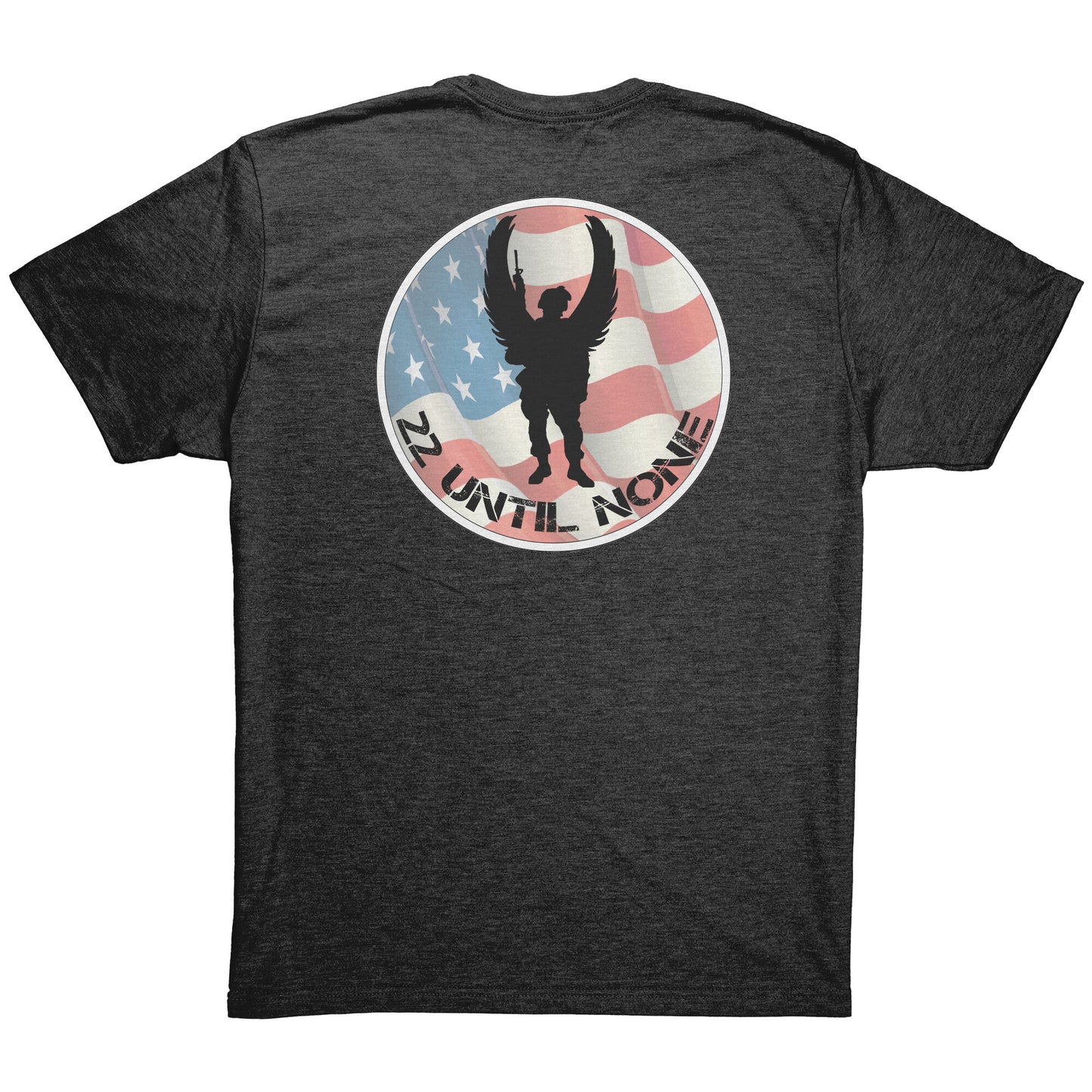 Next Level Men's Triblend - Flag Logo