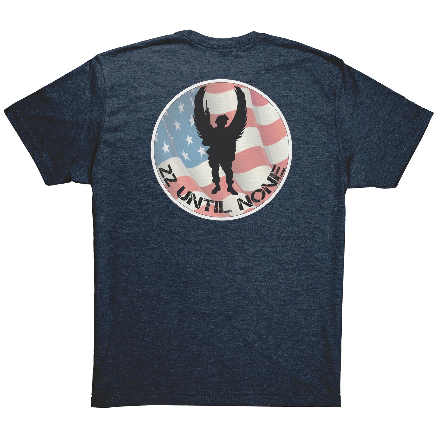 Next Level Men's Triblend - Flag Logo